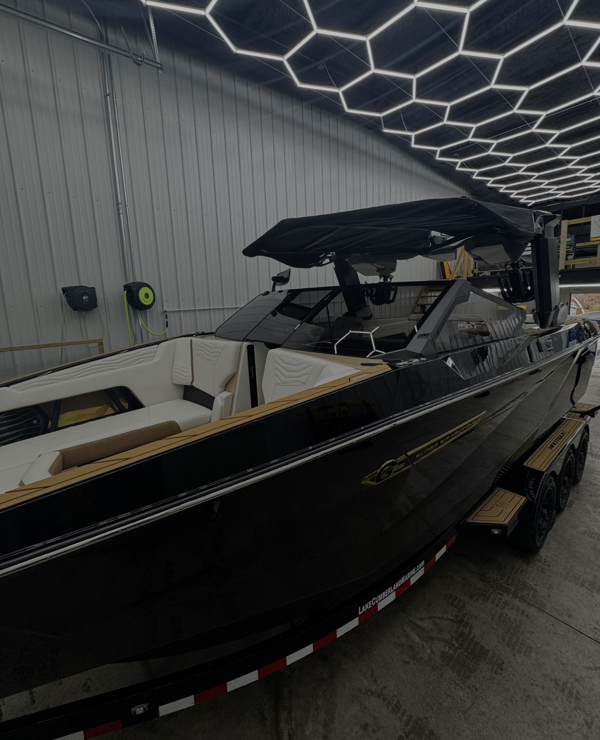Boat window tinting at Baker's Window Tinting